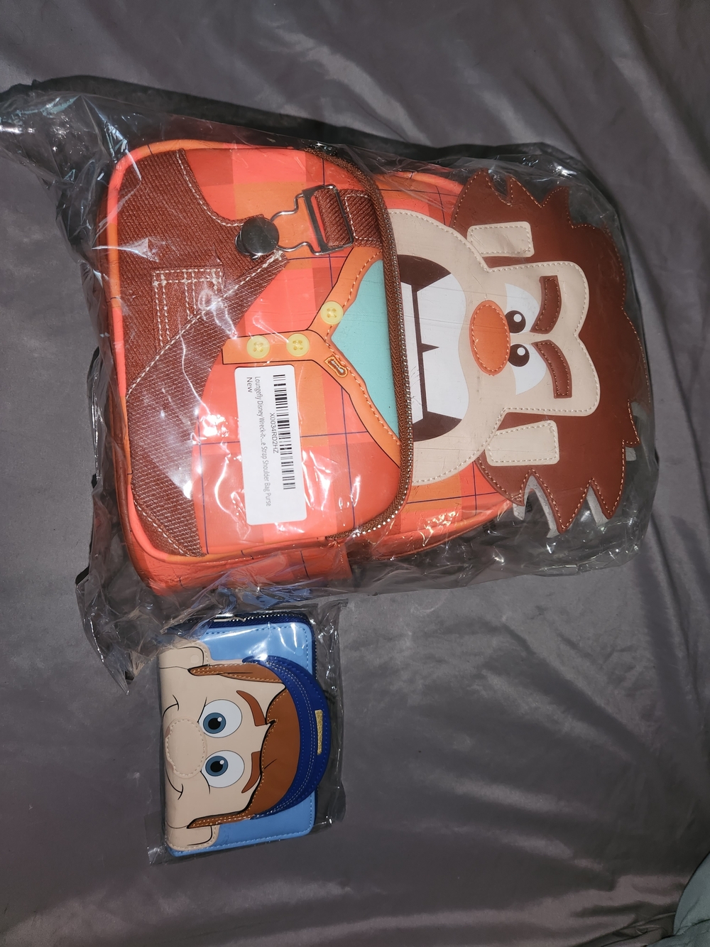 NWT Wreck It Ralph Backpack And Wallet
